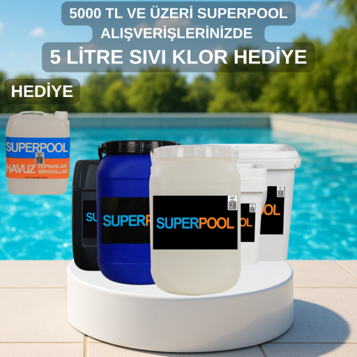 5.000 TL Üzeri Alışverişe Hediye Sıvı Klor!